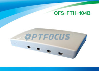 Small Wall Mount Fiber Termination Box 4 Core Lightweight 225×125×40 mm