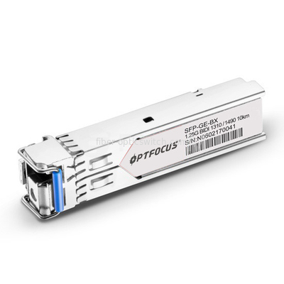 OPTFOCUS SFP Optical Transceiver 1.25G BIBD TX1310-RX1490NM 10KM SFP Optical Transceiver  SC Single fiber