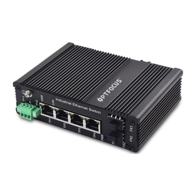 4.5kg ports de fibre optique du commutateur 20W 10Gbps 24 avec l'écurie